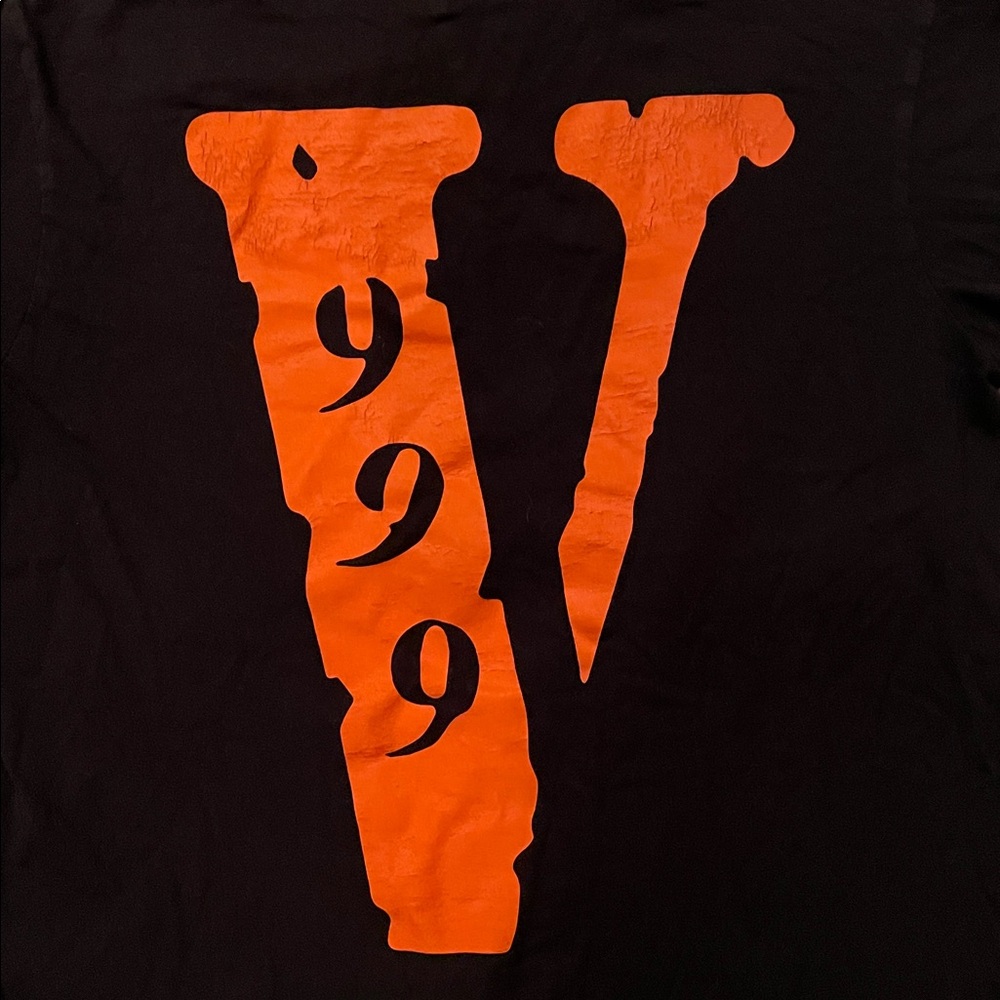 Juice Wrld Vlone black and orange men’s medium t-shirt - Picture 4 of 5